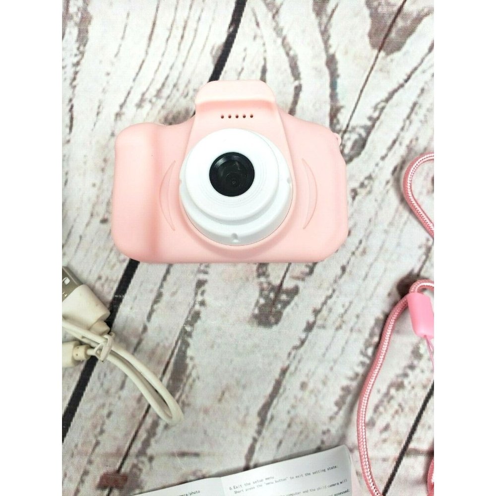 Children Digital Cameras 13MP 1080P Expandable Memory Video Recorder Pink